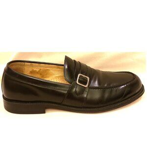 BASS Men's Loafers Shoes Size-US 9.5 Black Leather